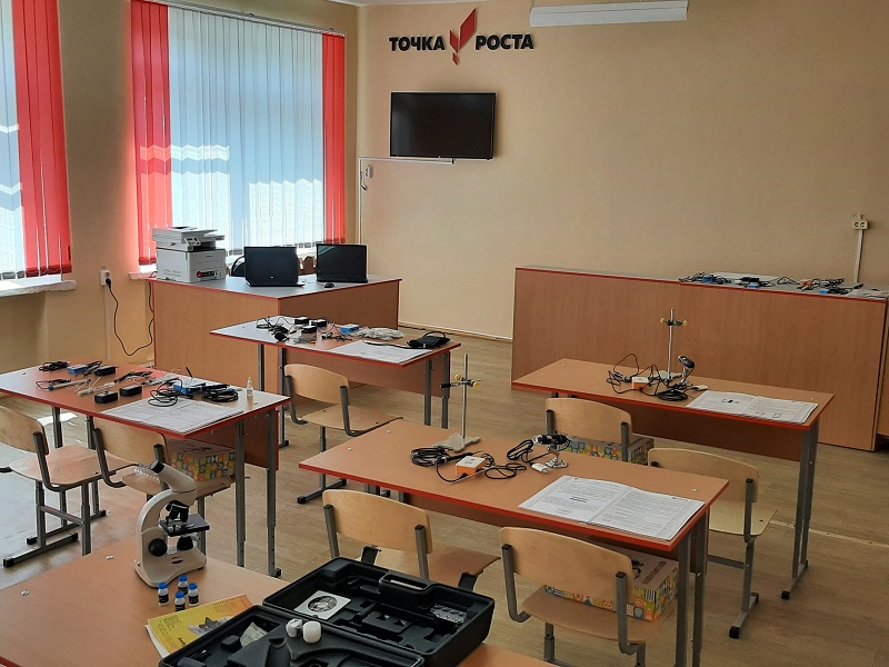 &amp;quot;Точка роста&amp;quot;, кабинет химии и биологии